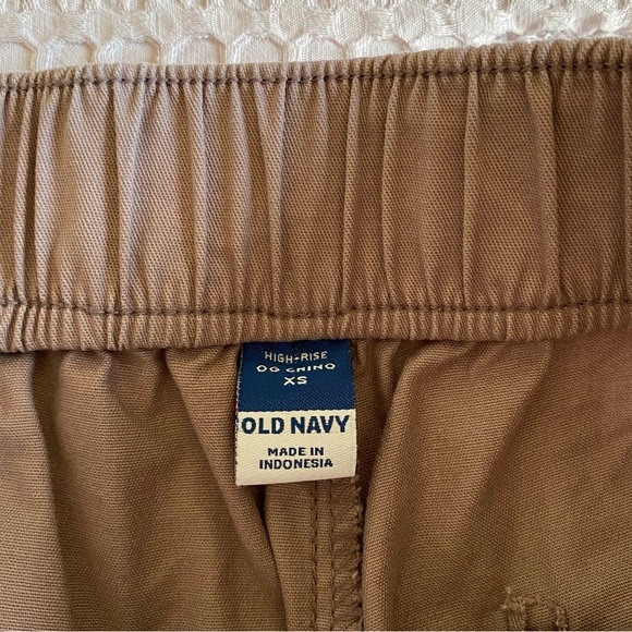 Old Navy High Waisted OGC Chino Tapered Straight Pants Small Muave Pink Purple - Picture 6 of 10
